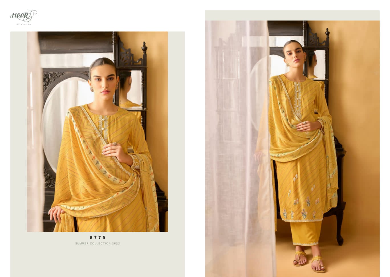 Kimora Heer Tarang Fancy Pure Muslin Printed Fancy Latest Salwar Suit Collection